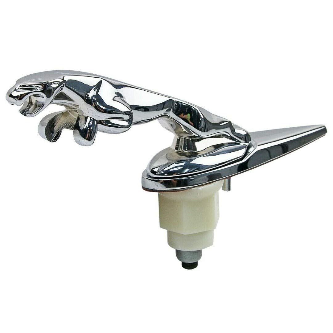 Xf Logo Chrome Badge Compatible with Jaguar Xf Logo Xjl Style Hood Xfs Xjl F Pace Xkr 2008-2020 Chrome