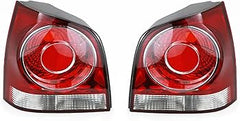 Tail Light Set Left 6Q6945095 & Right 6Q6945096 Compatible With Volkswagen Polo (2002-2009)
