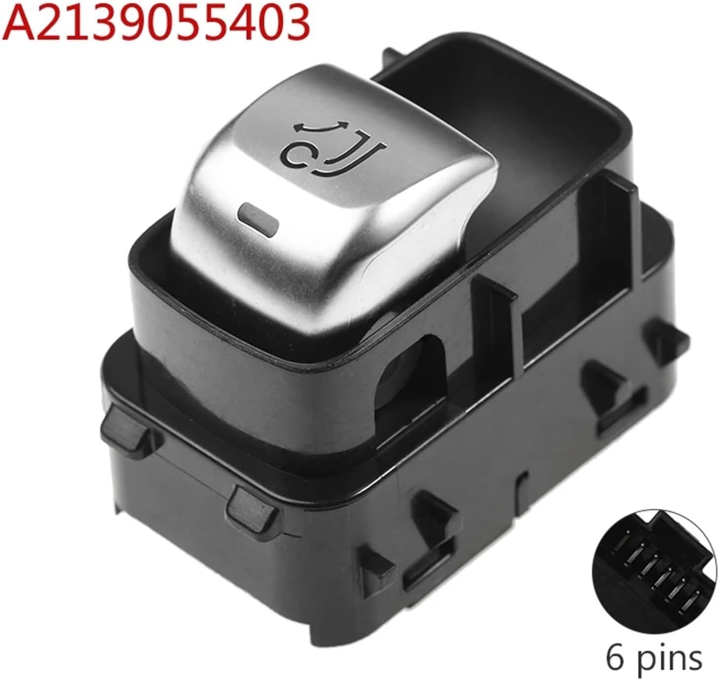 Black Window Switch For MERCEDES BENZ C-CLASS W205 2059051913 Tag-SW-59