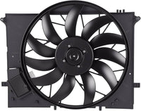 Electric Radiator Cooling Fan Assembly 2205000293 Compatible With Mercedes Benz W220 W850