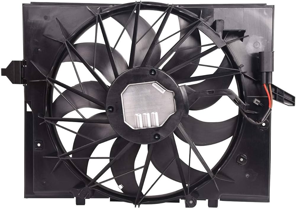 Electric Radiator Cooling Fan Assembly 17427543282 Compatible With BMW E60 W600
