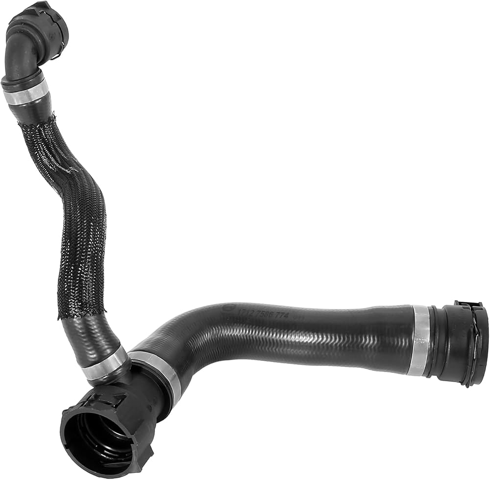 Radiator Coolant Hose 17127586774 Compatible With BMW F15 F16 X5 X6