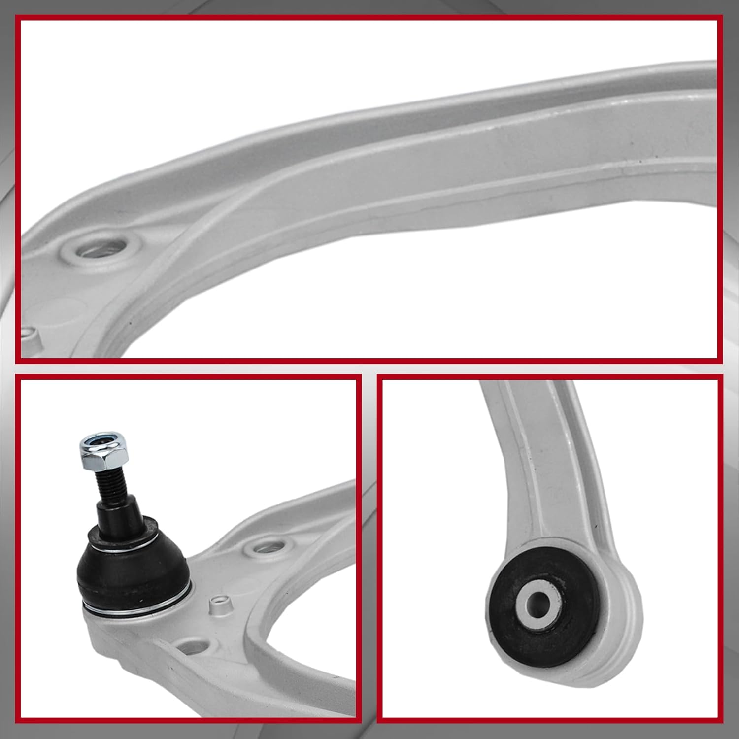 Front Upper Control Arm 7L0407021 7L0407021A 7L0407021B Compatible With Volkswagen TOUAREG, PORSCHE CAYENNE (9PA)