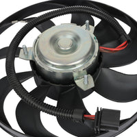 Engine Cooling Fan Motor Fan Assembly (Big) 6Q0959455Q Compatible With SKODA FABIA II (542) & OCTAVIA I (1U2) & VW NEW BEETLE (9C1, 1C1)