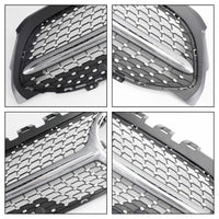 Front Bumper Grill Compatible With Mercedes Benz A Class W177 A250 A200 A45 2019-2023 Front Bumper Grill W177 Grill Diamond Silver