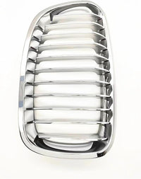 Full Chrome Show Grill Left 51137262119 & Right 51137262120 Compatible With BMW 1 Series (F20) (2011-2015) Tag No.122