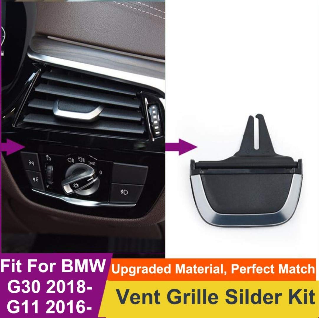 Ac Vent Compatible With Bmw 5 Series Ac Vent 5 Series G30 2017-2021 6 Series G38 2018-2021 Left And Right Slider