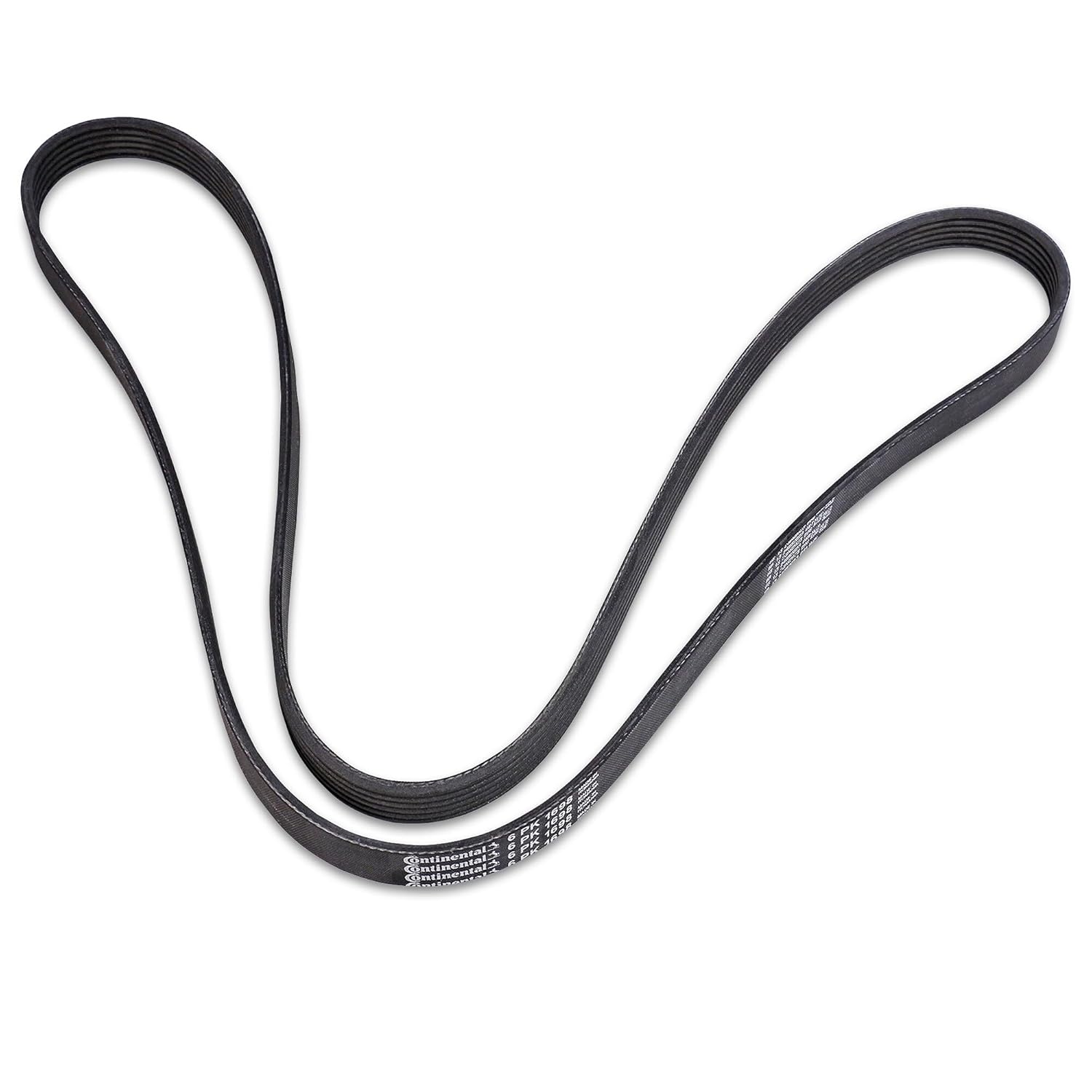 Multi Rib Belt 6PK1698 11288512067 Compatible With BMW 5 (F10), 7 (F01, F02, F03, F04) (CONTINENTAL)