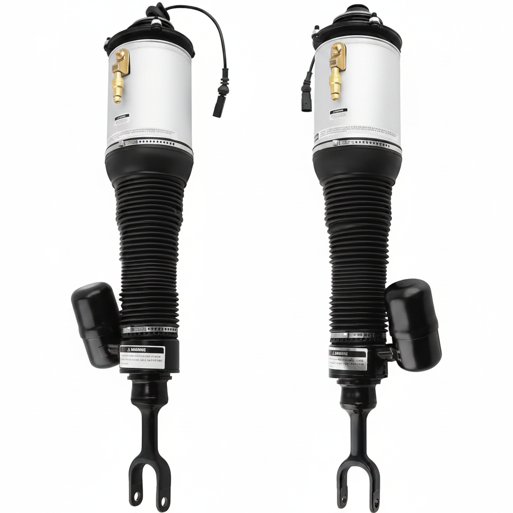 Front Air Shock Absorber/Air Suspension Strut Left 3D0616039D & Right 3D0616040D Compatible With Bentley Continental GT VW Phaeton 2003-2012
