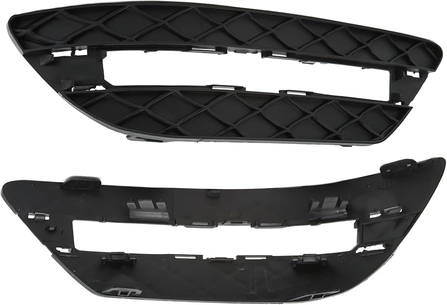 Fog Lamp Cover With Chrome Left 2048803224  Right 2048803324 Compatible With MERCEDES-BENZ C-CLASS (W204) Tag No.252