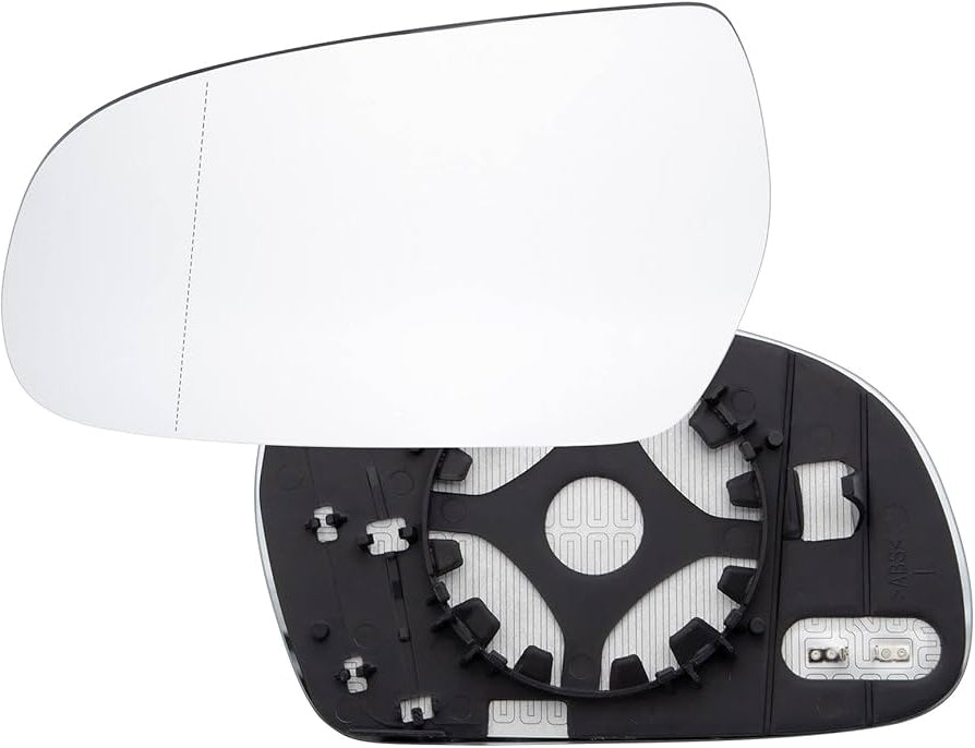 Side Mirror Glass Left 8T0857535C & Right 8T0857536C Compatible With Audi A3/A4/A6/Q3 (2000-10)