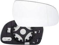 Side Mirror Glass Left 8T0857535C & Right 8T0857536C Compatible With Audi A3/A4/A6/Q3 (2000-10)