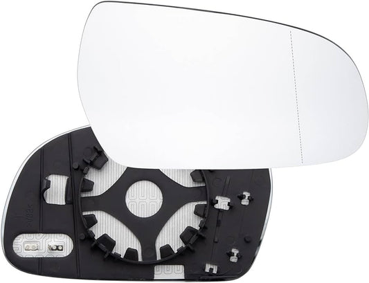Side Mirror Glass Left 8T0857535C & Right 8T0857536C Compatible With Audi A3/A4/A6/Q3 (2000-10)