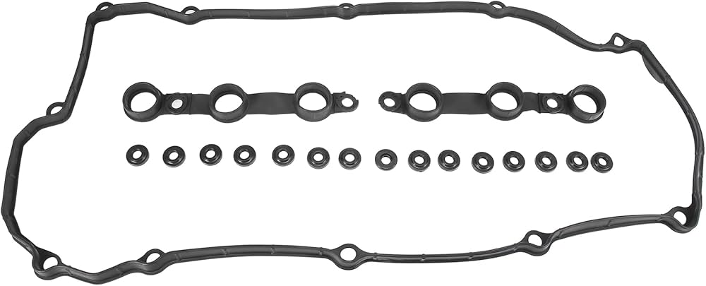 Engine Valve Cover Gasket Set 11129070532 Compatible With BMW M54