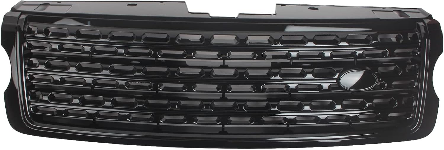 Glossy Black Show Grill LR052715 Compatible With LAND ROVER RANGE ROVER  VOGUE (L405) (2013-2017) Tag No.22
