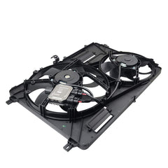 Radiator Fan Assembly LR044833 LR100366 Compatible With Land Rover Discovery Sport  (L550) & Land Rover Range Rover Evoque  (L538)