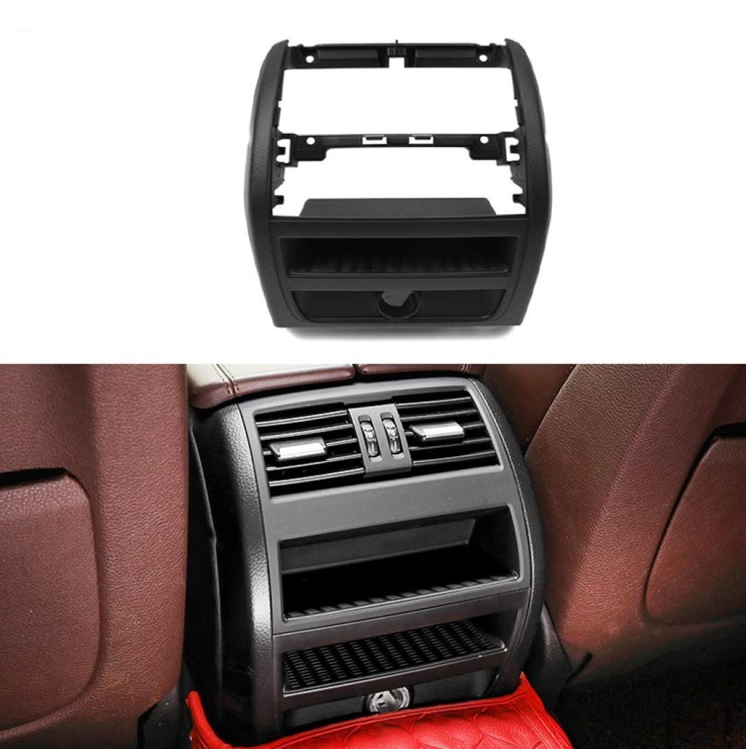 Rear Ac Vent Compatible With Bmw 5 Series Rear Ac Vcent Frame Outer 5 Series F10 2010-2017 Black