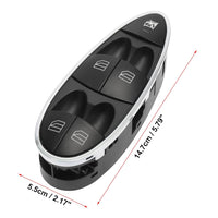 Enhance Your Window Control: Genuine Benz E-CLASS W211 3 Pin Window Switch Compatible with E-CLASS W211/219 Models 2118213679 2118213579  2118210058 2118219951 Tag-SW-23