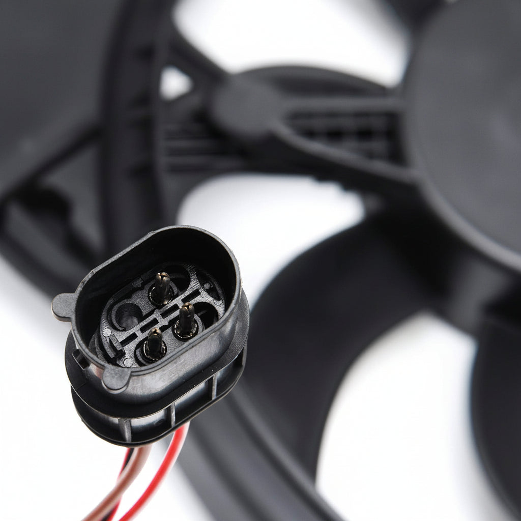Engine Radiator Cooling Fan Assembly 17117541092 17107529272 Compatible With MINI R50