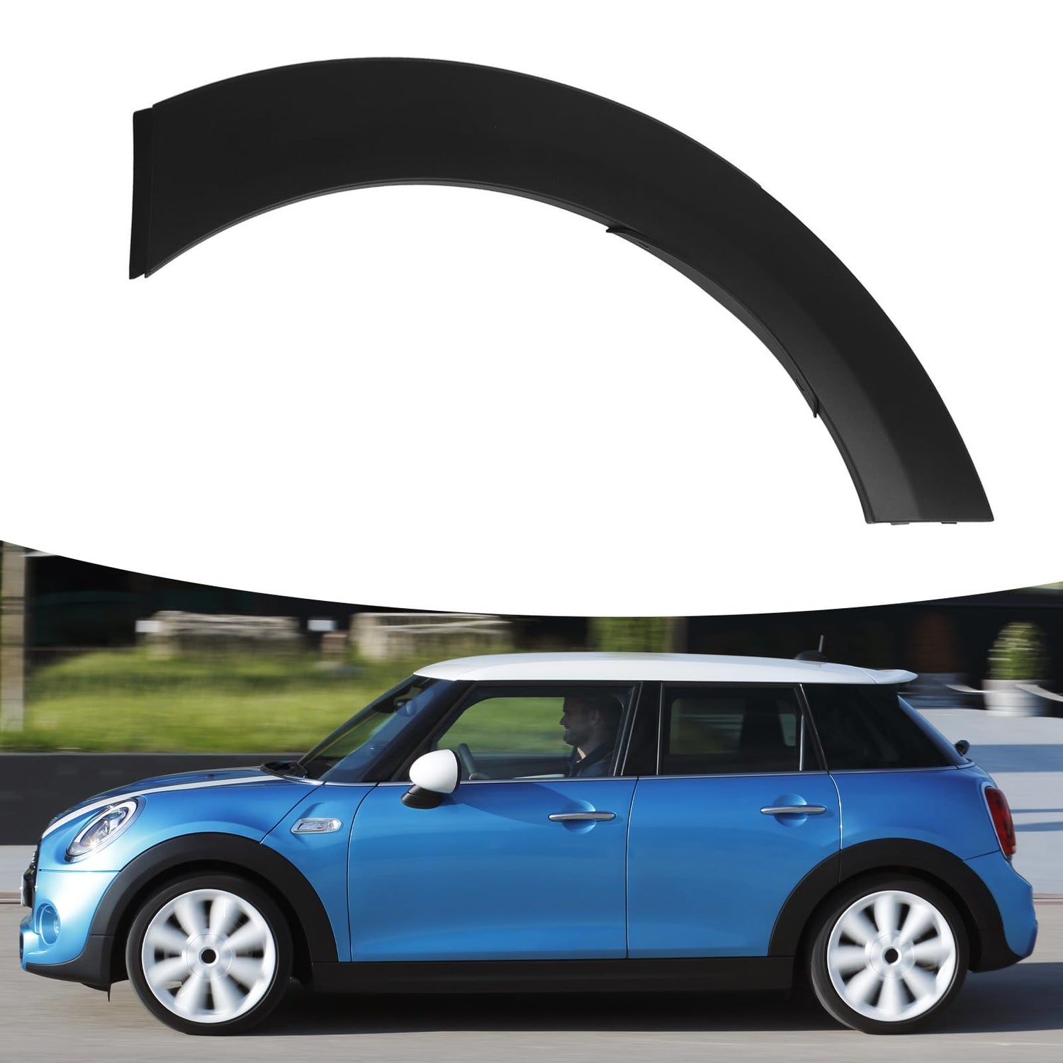 Rear Right Wheel Arch (EYEBROW ) 51777376882 Compatible With  MINI (F55) | MINI / COOPER Tag No.132