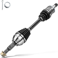 Rear Axle Shaft Set Left LR034536 & Right LR034534 Compatible With LAND ROVER DEFENDER Station Wagon (L663) & DISCOVERY V (L462) & RANGE ROVER IV (L405) & RANGE ROVER SPORT II (L494)