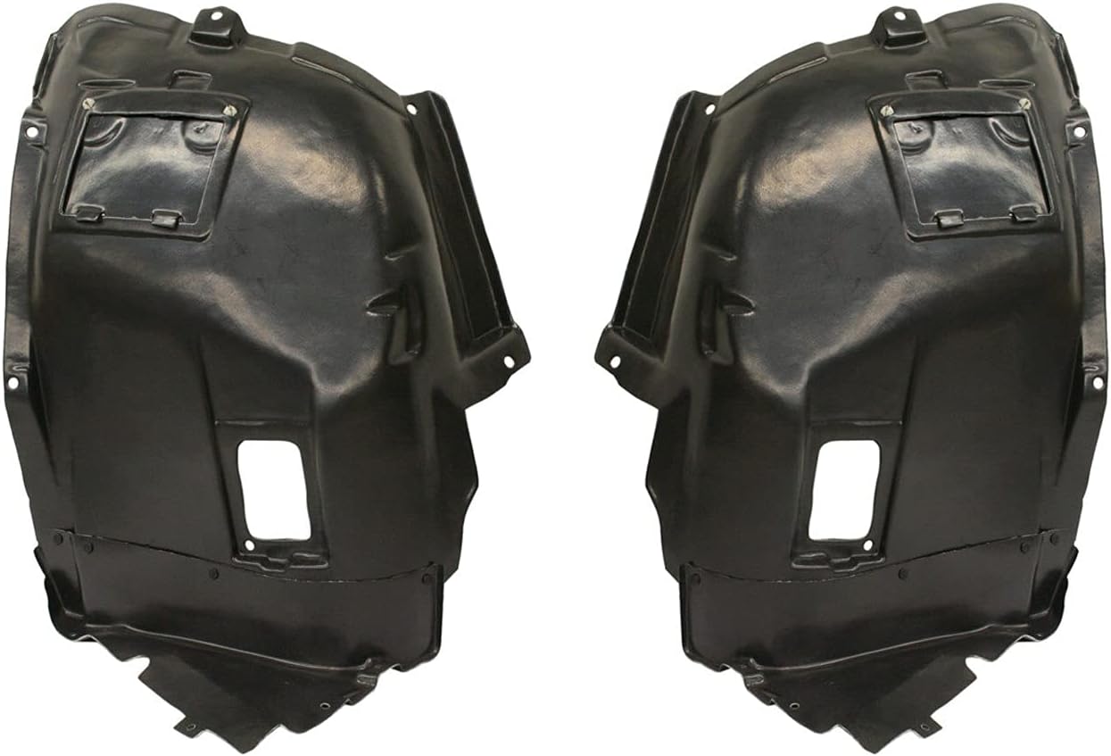 Front Wheel Fender Liner Left 51717162831 & Right 51717162832 Compatible With BMW 3 Series E92 (2007-13)
