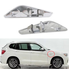 Fender Chrome Left 51117338569 & Right 51117338570 Compatible With BMW X3 (F25) (2013-2017) Tag No.66