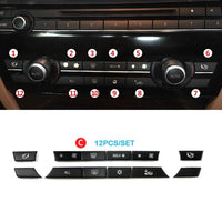 Dashboard Button Compatible With Bmw 5 Series Dashboard Button 5 Series F10 2010-2017 6 Series F12 2011-2016 7 Series F02 2009-2016 Button Set