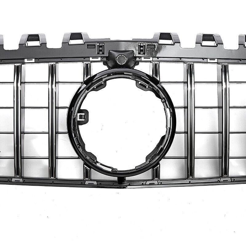 Front Bumper Grill Compatible With Mercedes Benz A Class W177 A250 A200 A45 2019-2023 Front Bumper Grill W177 Grill Gtr Silver