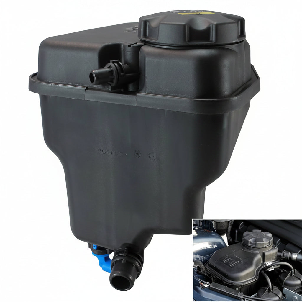 Engine Coolant Bottle 17137590626 17137640515 Compatible With BMW E88 E82