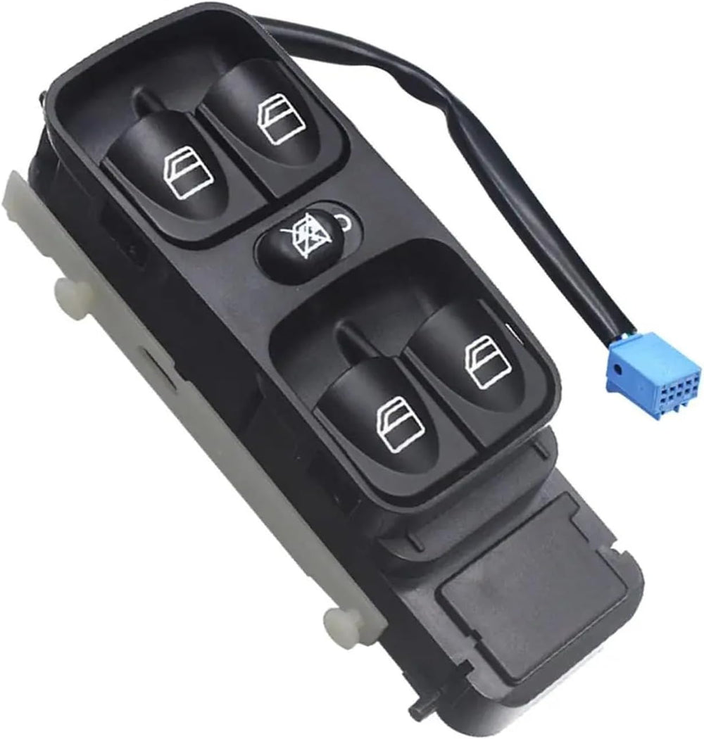 Black 7 Wire Window Switch For BENZ C-CLASS W203 A2038210479 2038218051 A2038210479 A2038218051 Tag-SW-60
