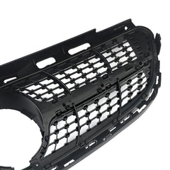 Front Bumper Grill Compatible With Mercedes Benz E Class W212 2013-2016 Front Bumper Grill W212 Grill Diamond Black Lci