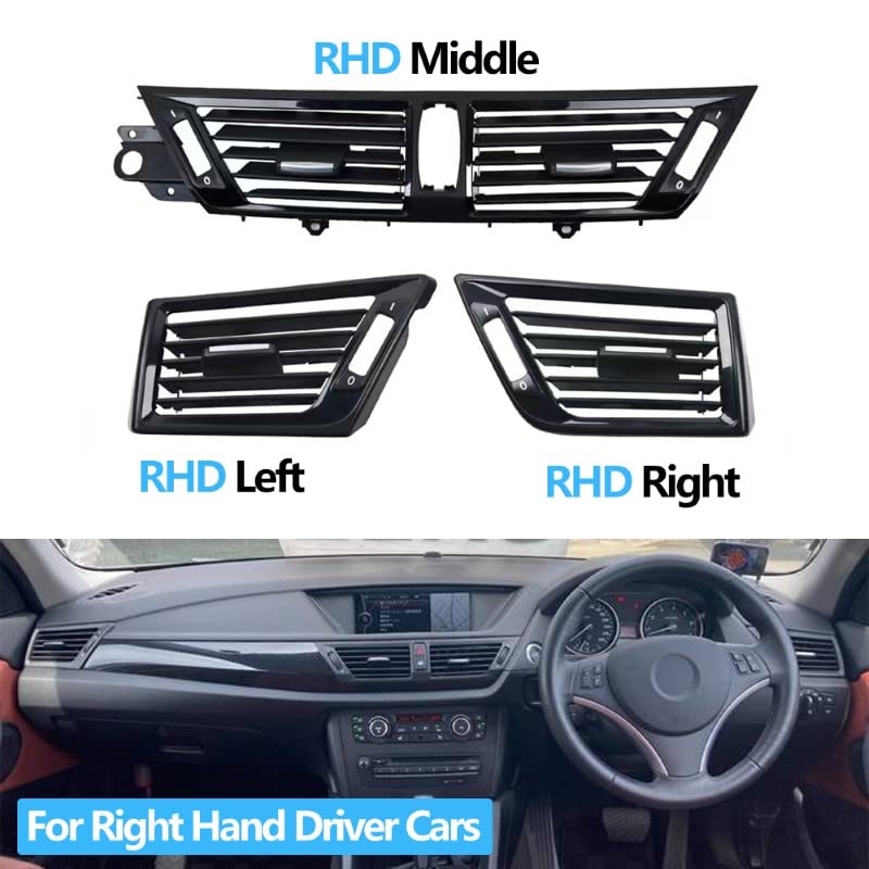 Ac Vent Compatible With Bmw X1 Ac Vent X1 E84 2010-2015 Centre