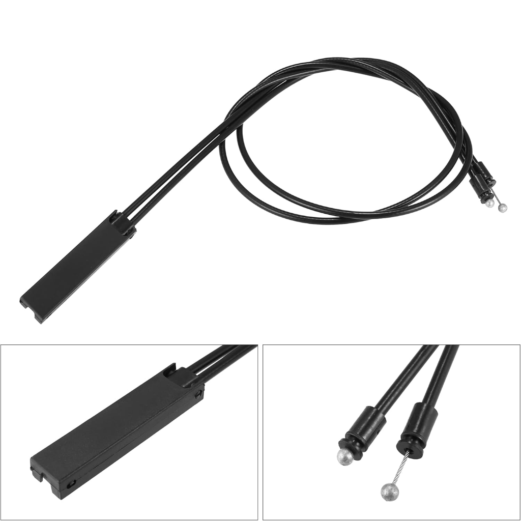 Front Hood Release Cable 51237183773 Compatible With BMW 5/6/7 Series F01 F10 F06 F12 F13 F18 (2008-17)