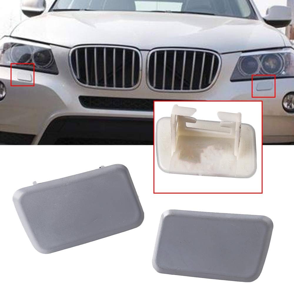 Washer Cap Left 51117282911 & Right 51117282912 Compatibe With BMW F06/F12 M (2012-19) Tag 581