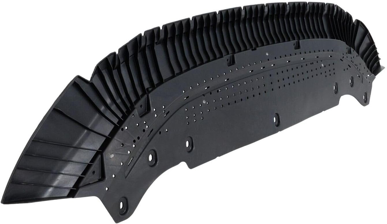 Front Under Bumper Black  4K0807611 Compatible With AUDI A6 C8 2019-2021  Tag No.4