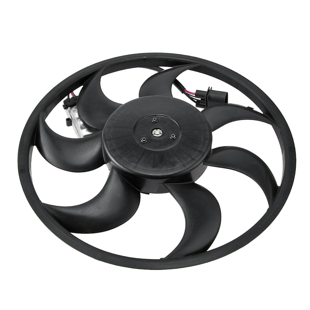 Engine Cooling Fan Motor Fan Assembly (Big) 7L0959455G Compatible With AUDI Q7 (4LB) & PORSCHE CAYENNE (9PA) & VW TOUAREG (7LA, 7L6, 7L7)