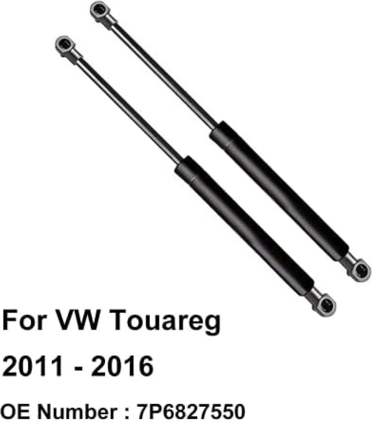 Gas Spring Shocks 7P6827550 7P6827550A Compatible With Volkswagen TOUAREG (7P5, 7P6)