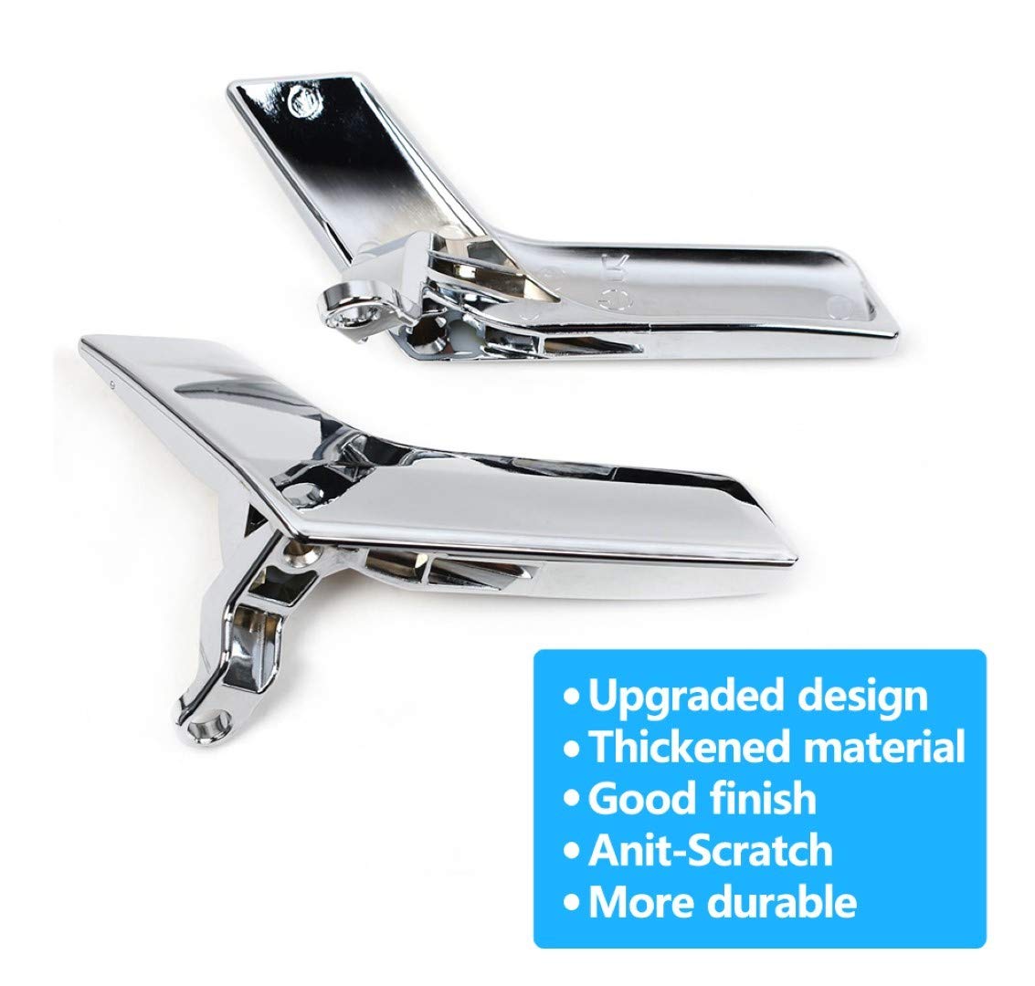 Door Lock Handle Compatible with Mercedes C Class Door Lock Handle C Class W204 2007-2016 Chrome (set of 2)