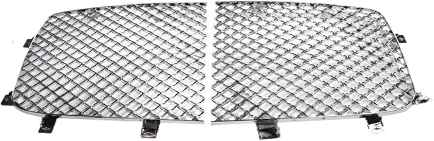 Front Bumper Grille Left 4W0853683D & Right 4W0853684C Compatible With Bentley Flying Spur