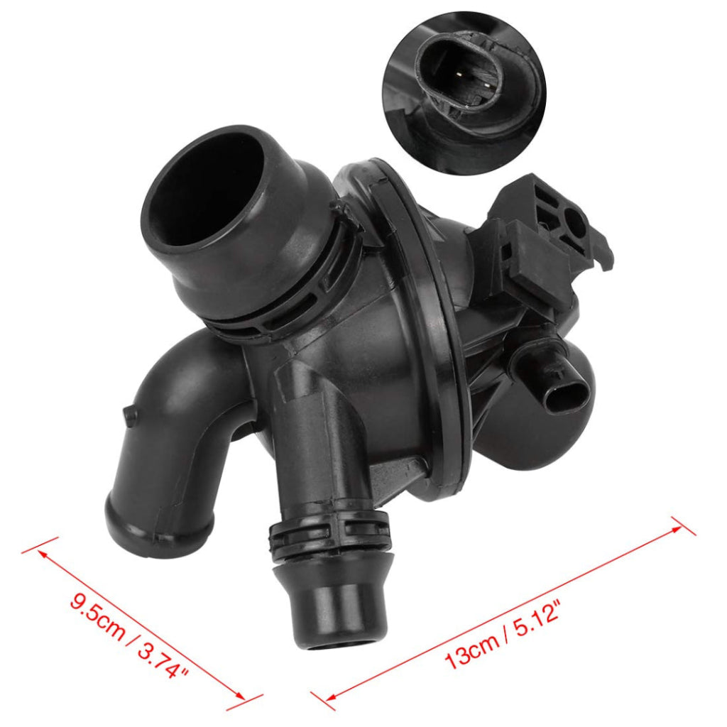Engine Coolant Thermostat 11537580627 11538671517 For BMW 5 Series F10 & 7 Series F02 Tag-E-77