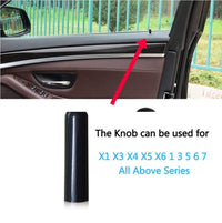 Compatible with BMW 5 Series Door Knob 1 Series 2011-2016 3 Series 2012-2018 5 Series 2010-2018 6 Series 7 Series 2009-2016 X1 2016-2020 X3 2010-2016 X5 X6 14-20 Black