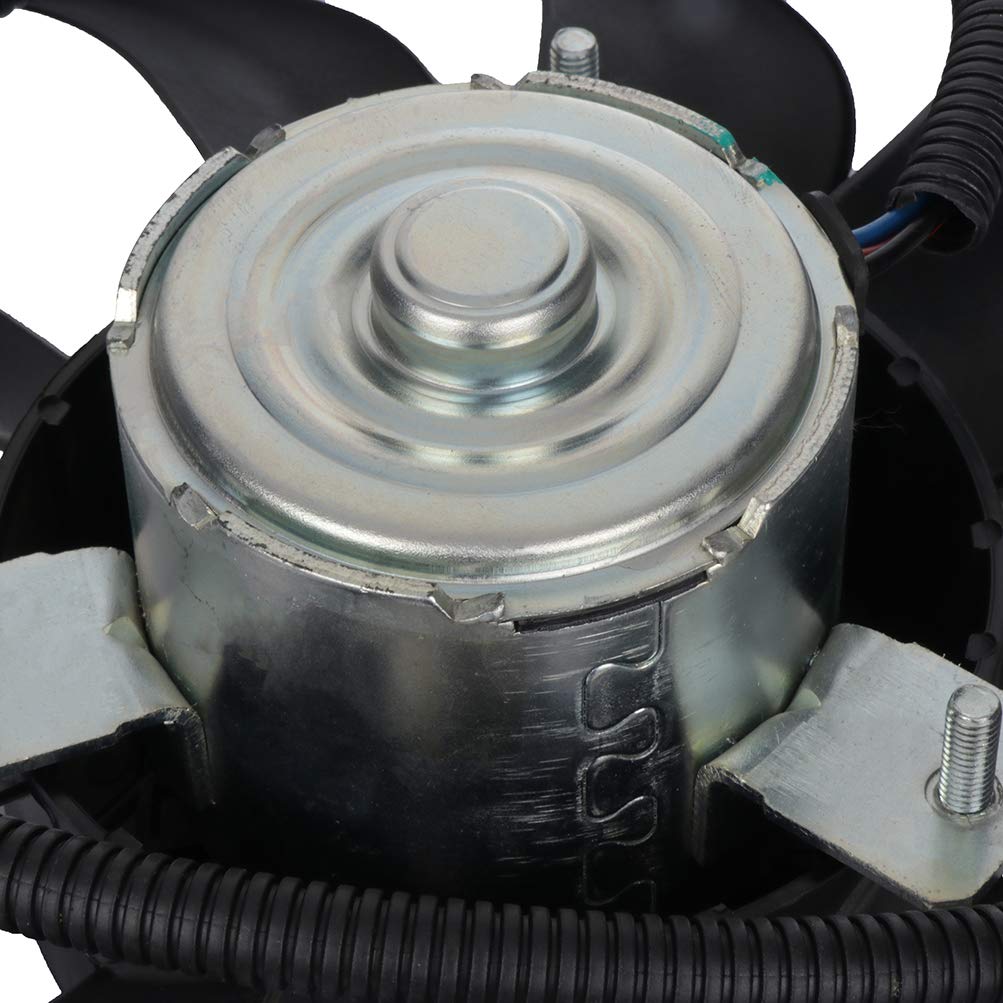 Engine Cooling Fan Motor Fan Assembly (Small) 6QD959455C Compatible With SKODA FABIA II (542) & OCTAVIA I (1U2) & VW NEW BEETLE (9C1, 1C1)