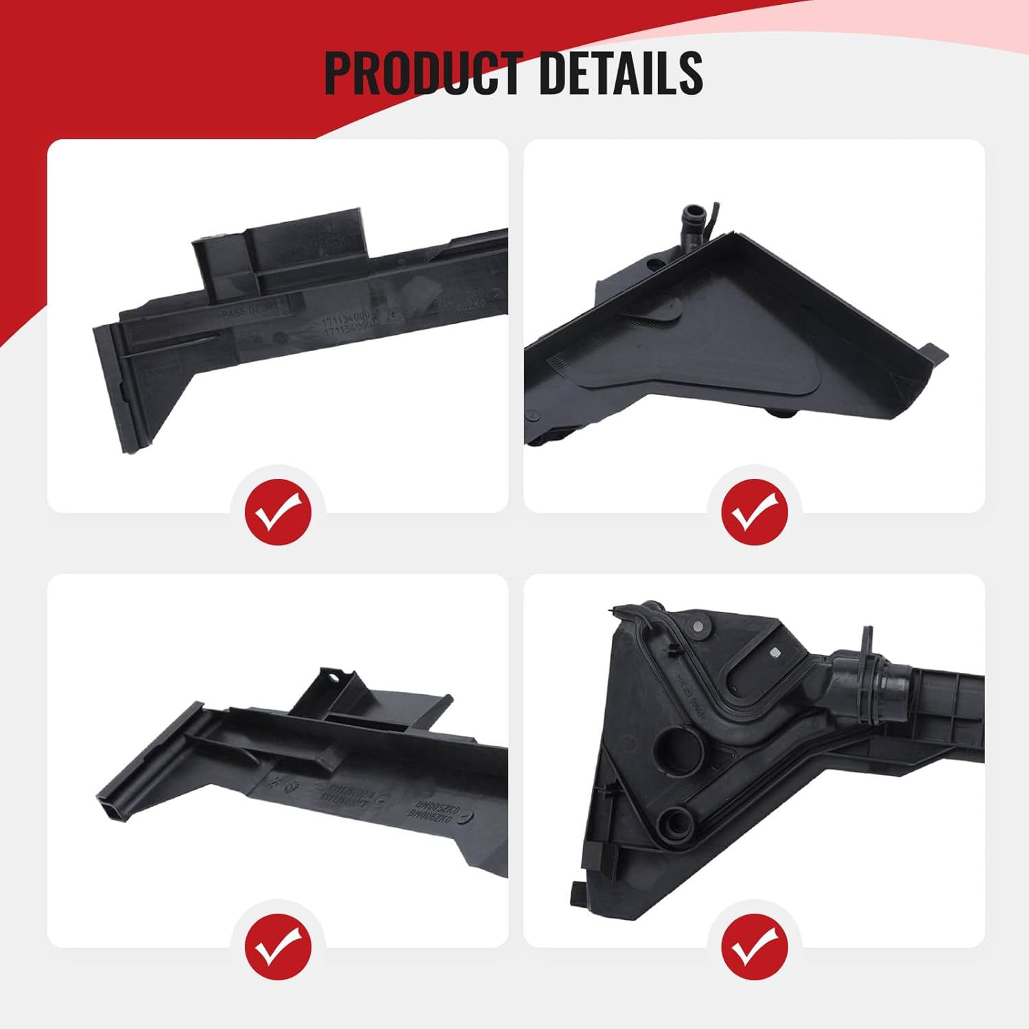 Radiator Expansion Tank Mounting Bracket  17113400017 3400017 Compatible With BMW X3 E83 Tag No.103