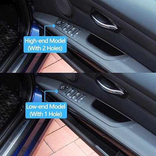 Door Handle Compatible with BMW 3 Series E90 2006-2012 Door Handle Beige 35.5mm 61319217343 51417239666