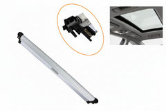 Grey & Black & Beige Sunroof Sunshade Curtain Cover Assembly Compatible With VW Tiguan & Skoda Kodiaq