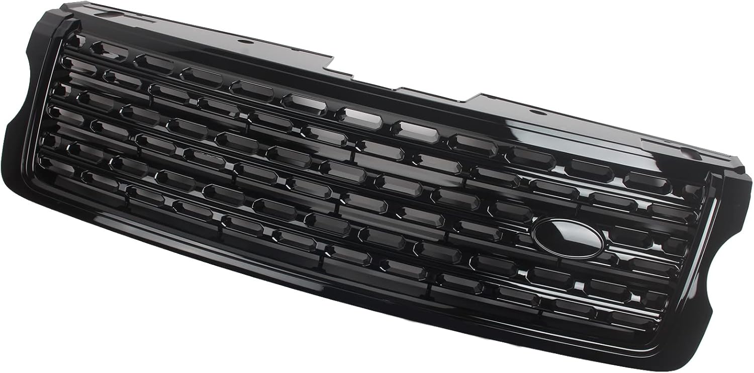 Glossy Black Show Grill LR052715 Compatible With LAND ROVER RANGE ROVER  VOGUE (L405) (2013-2017) Tag No.22