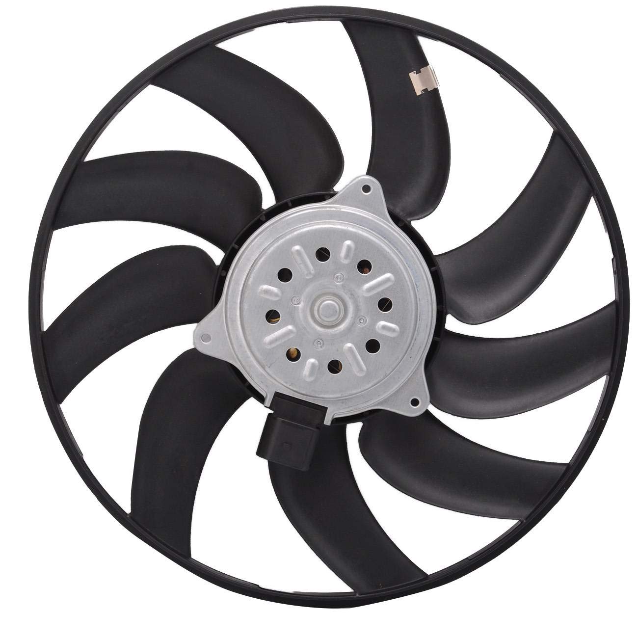 Engine Cooling Fan Motor Fan Assembly (Big) 8K0959455K 8K0959455G 8K0959455F Compatible with AUDI A4 B8 (8K2) | A4 / S4 & A6 C7 (4G2, 4GC) | A6 / S6 & A7 Sportback (4GA, 4GF) | A7 / S7 & Q3 & Q5 (8RB)
