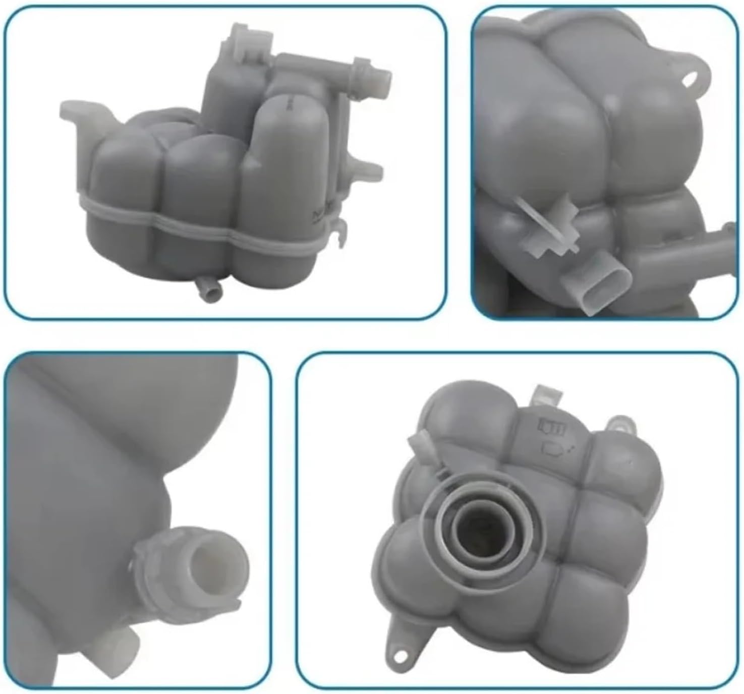 Expansion Tank 4M0121403H 4M0121403F Compatible With Audi Q7 2015-2019