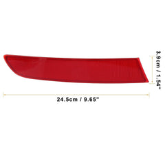 Rear Bumper Reflector Compatible With BMW X3 F25 2015-2017 Rear Bumper Reflector Left 63257352209 & Right 63257352210 Tag-RB-62